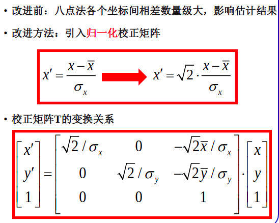 八点法前的归一化